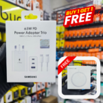 Samsung 65W Trio Power Adapter 3-Port Fast Wall Charger Set with USB-C Cable (EP-T6530)