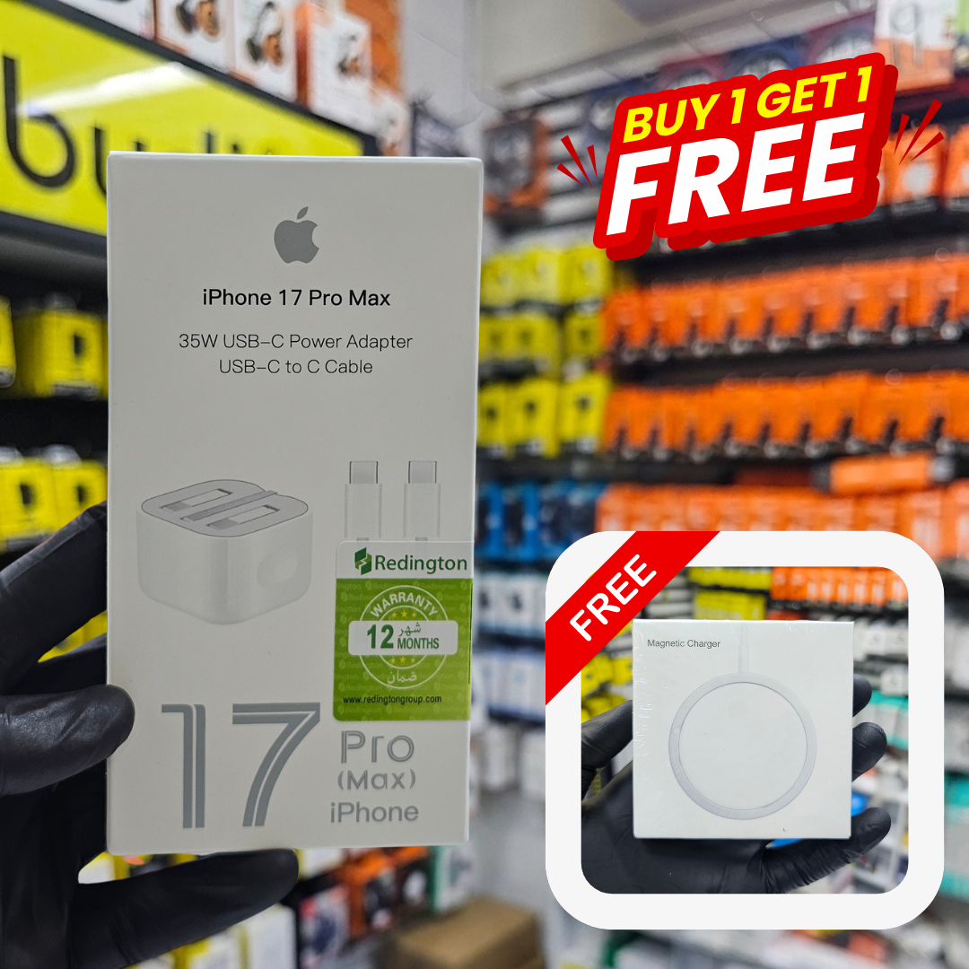 6 35W USB-C Power Adapter and Cable Charger Set for iPhone 17 Pro Max - Image 1