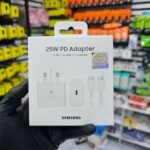 Samsung 25W PD USB-C Fast Charging Travel Adapter Set with USB-C Cable (EP-TA800)