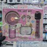 TWS K55 4-in-1 Accessories Gift Set (Handheld Fan + Wireless Earbuds Set + Smartwatch)