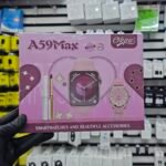 OKPU A59Max AMOLED Smartwatch & Jewelry Accessories Gift Set