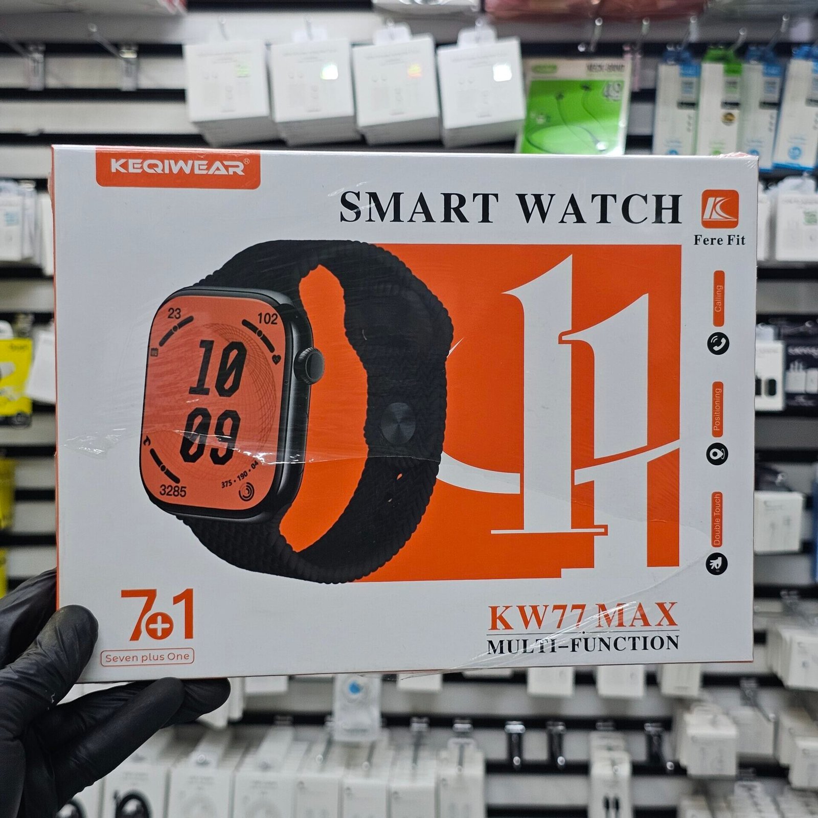 20260606_141920 Keqiwear KW77 Max Multi-Function Smartwatch 7+1 Set - Image 1